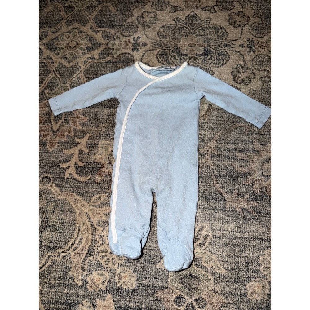 Edgehill Collection Blue Onesie Footie Coverall